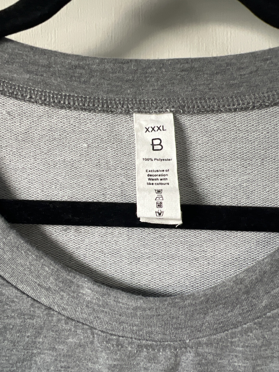 Gray Skull Graphic Sweatshirt - XXXL - photo 2
