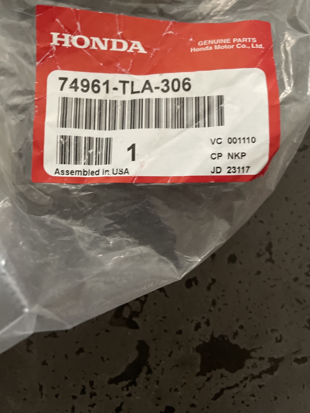 NEW-Honda CR-V 2017-2022 Genuine Honda Lift Supports