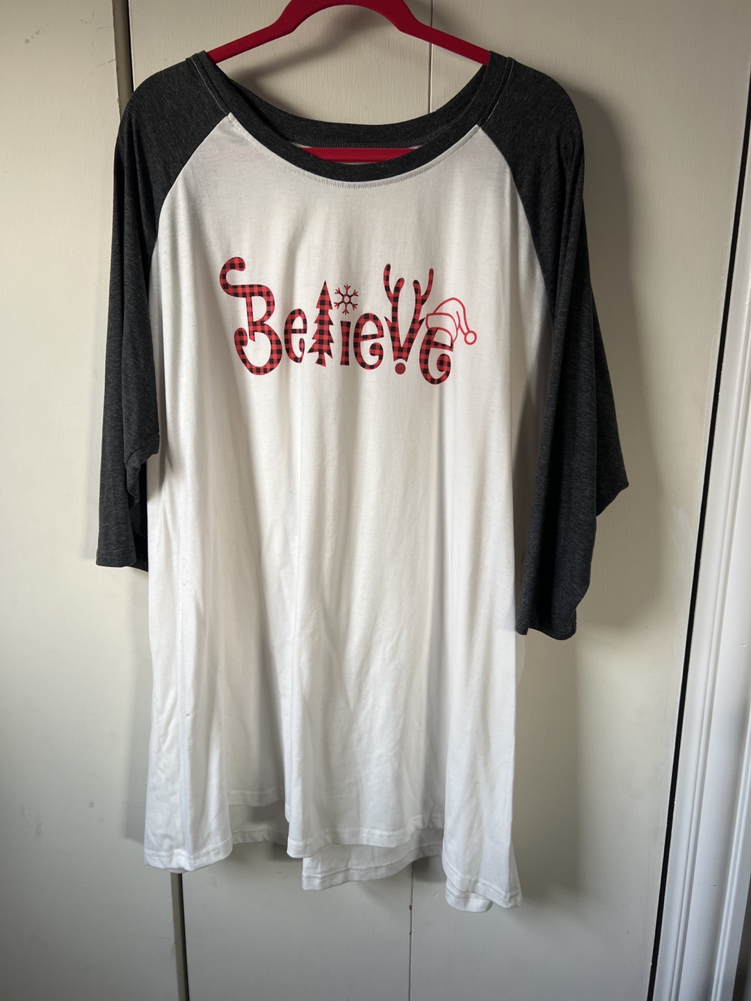 Believe Raglan Shirt