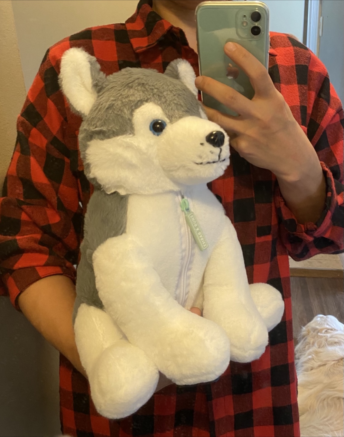 Large husky plush set - photo 3