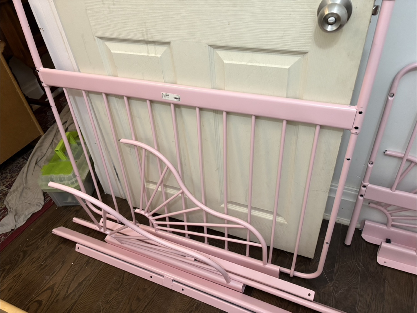 IKEA Minnen Pink Extendable Bed Frame - photo 2
