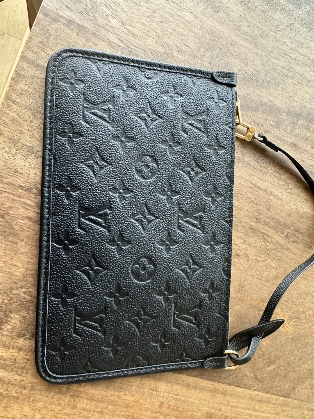 Black Louis Vuitton Black  Pochette. - excellent condition - photo 4