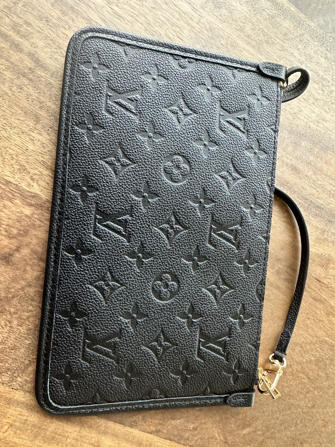 Black Louis Vuitton Black  Pochette. - excellent condition - photo 3