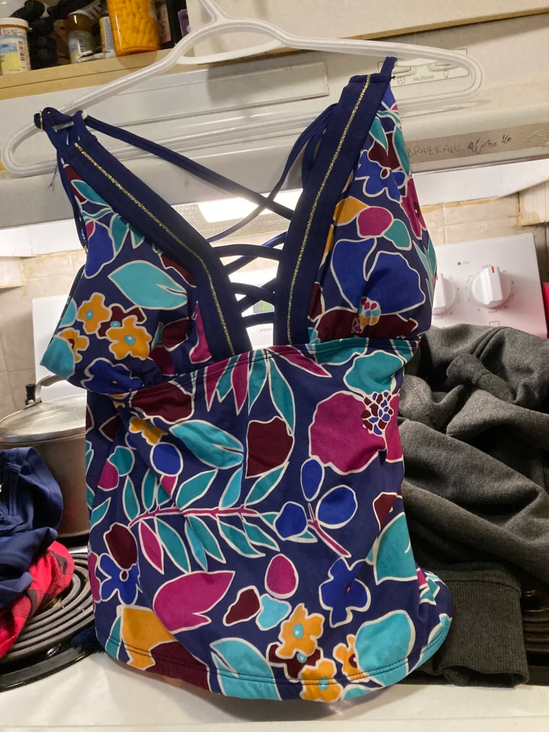 Floral Print Swimsuit image indicator(2)