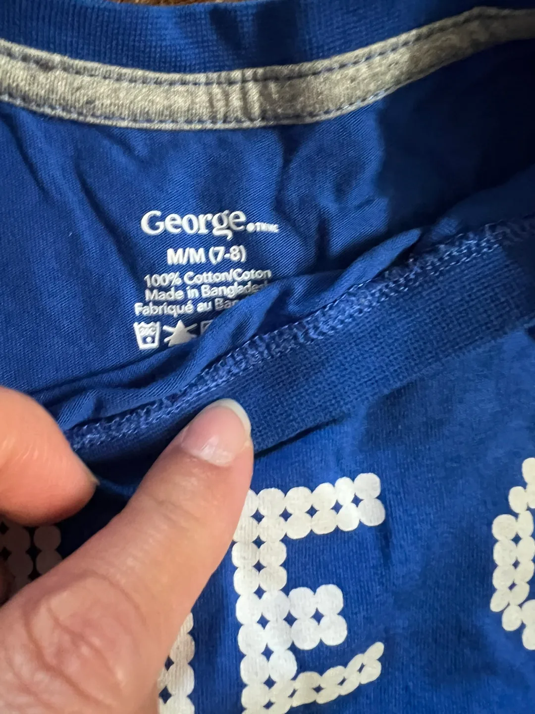 George Kids Long Sleeve Shirts Size M (7-8) image indicator(2)