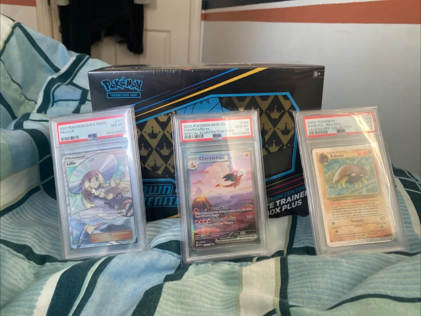 Pokémon Crown Zenith Elite Trainer Box Plus & PSA Graded Cards thumbnail