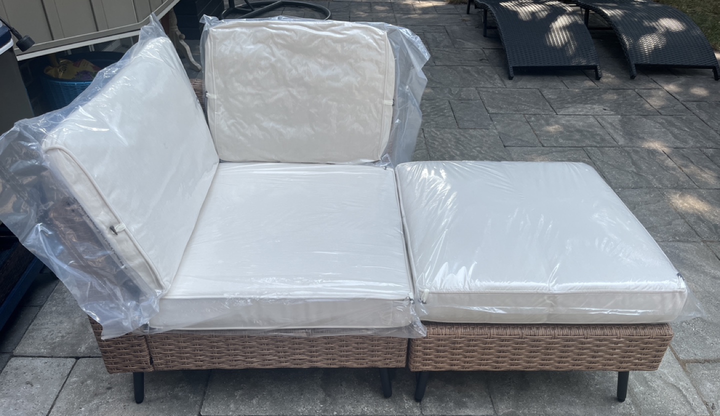 Latitude Run Wicker Outdoor Lounge Chair - New