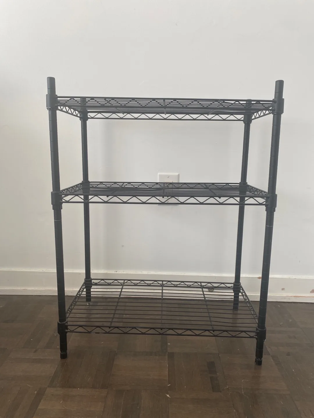 Black Wire Shelving Unit - 3 Tier thumbnail