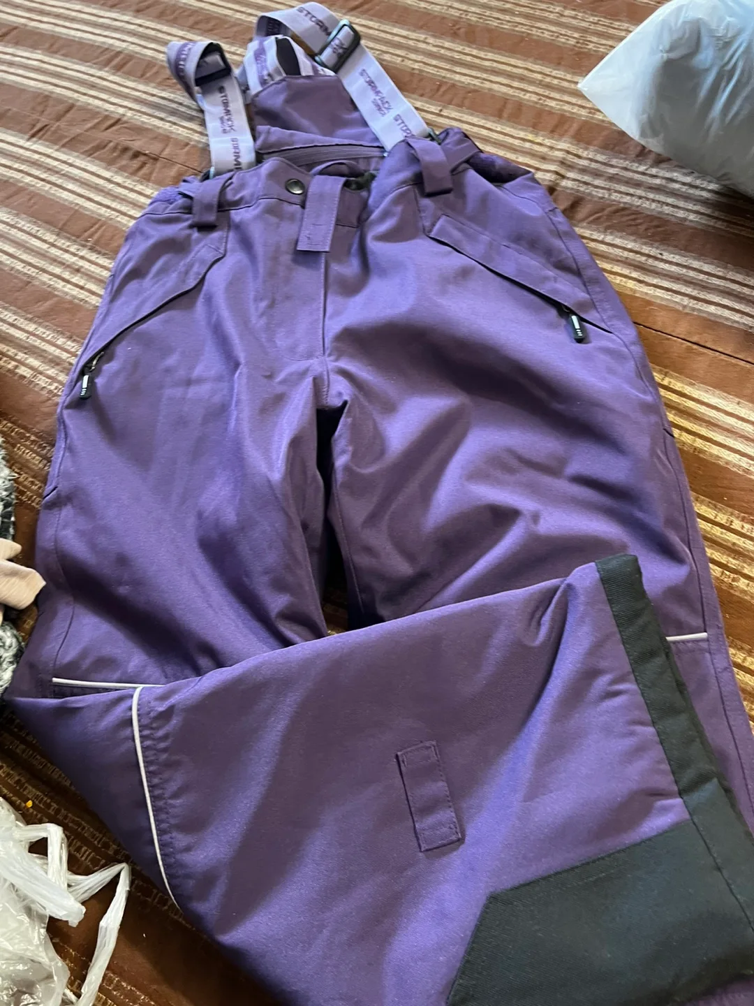Stormberg Purple Snow Pants - Size 10 thumbnail