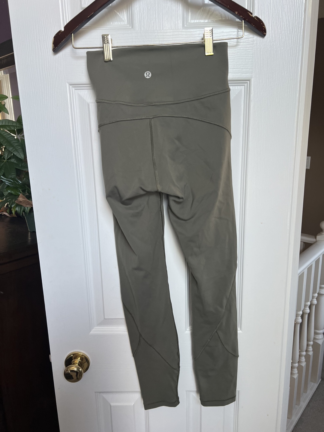 Lululemon Olive Green Leggings Size 4 - photo 2