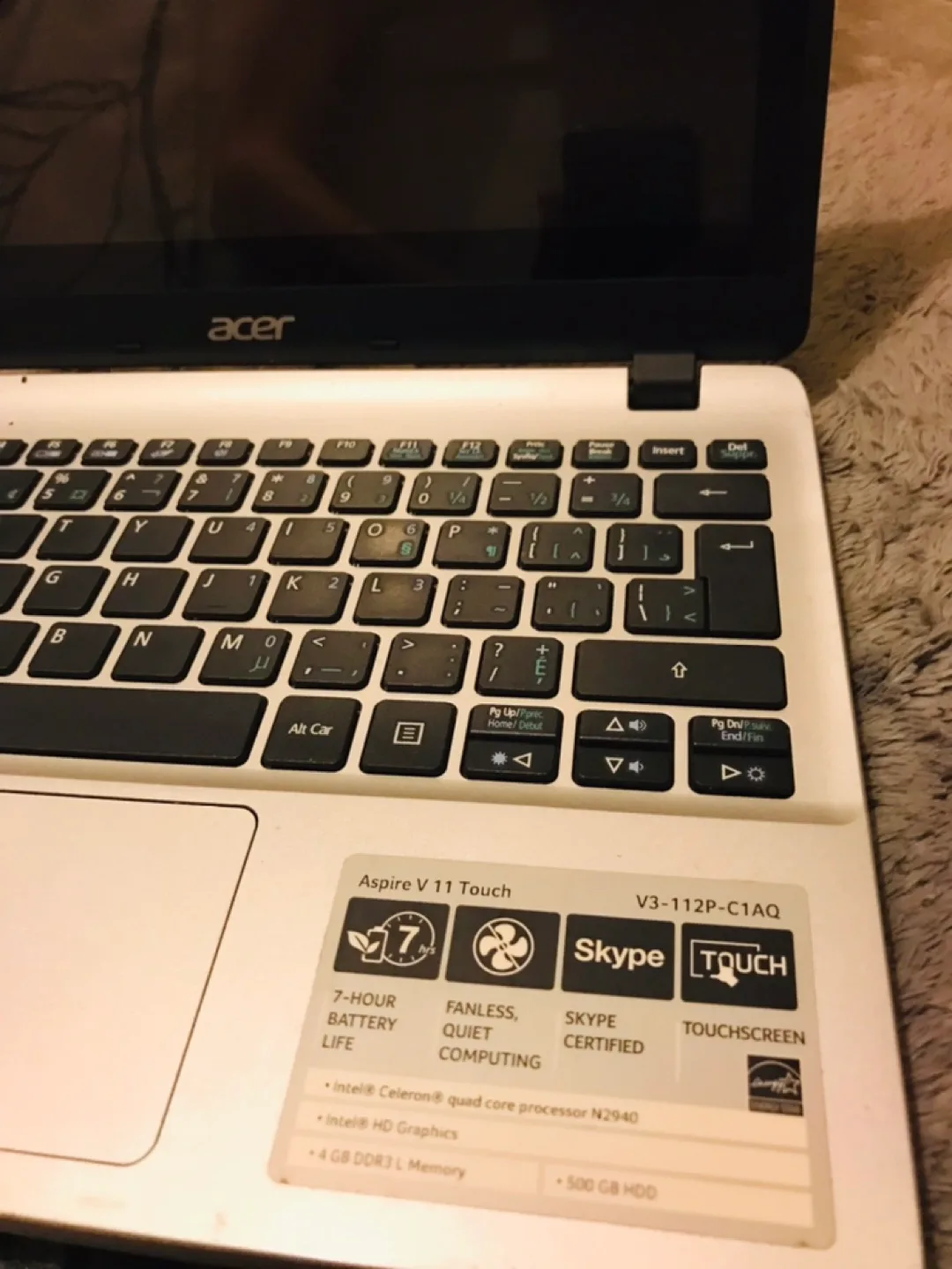 Acer Aspire V3-112P-C1AQ Laptop thumbnail