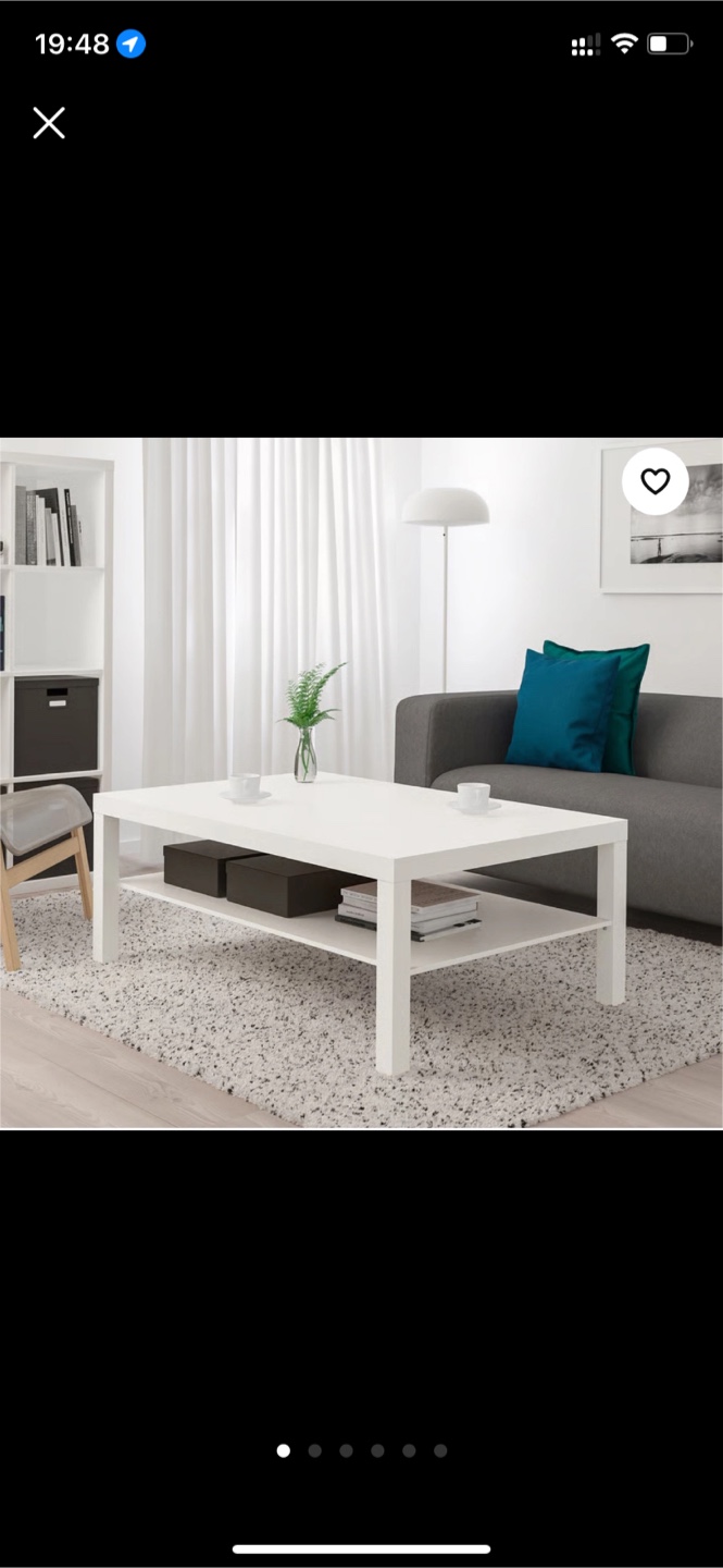 IKEA Lack Coffee Table, White