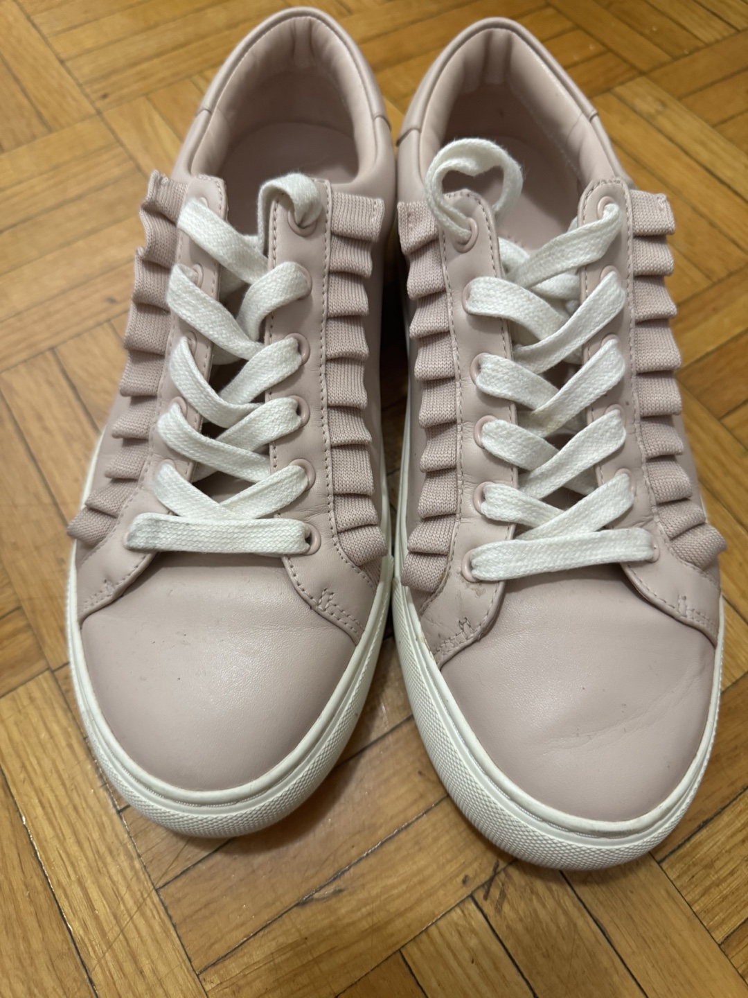 Trotters London Pink Leather Sneakers - photo 4