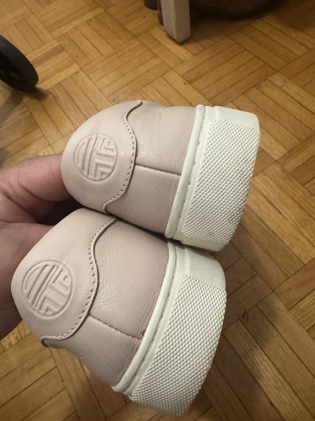 Trotters London Pink Leather Sneakers - photo 3