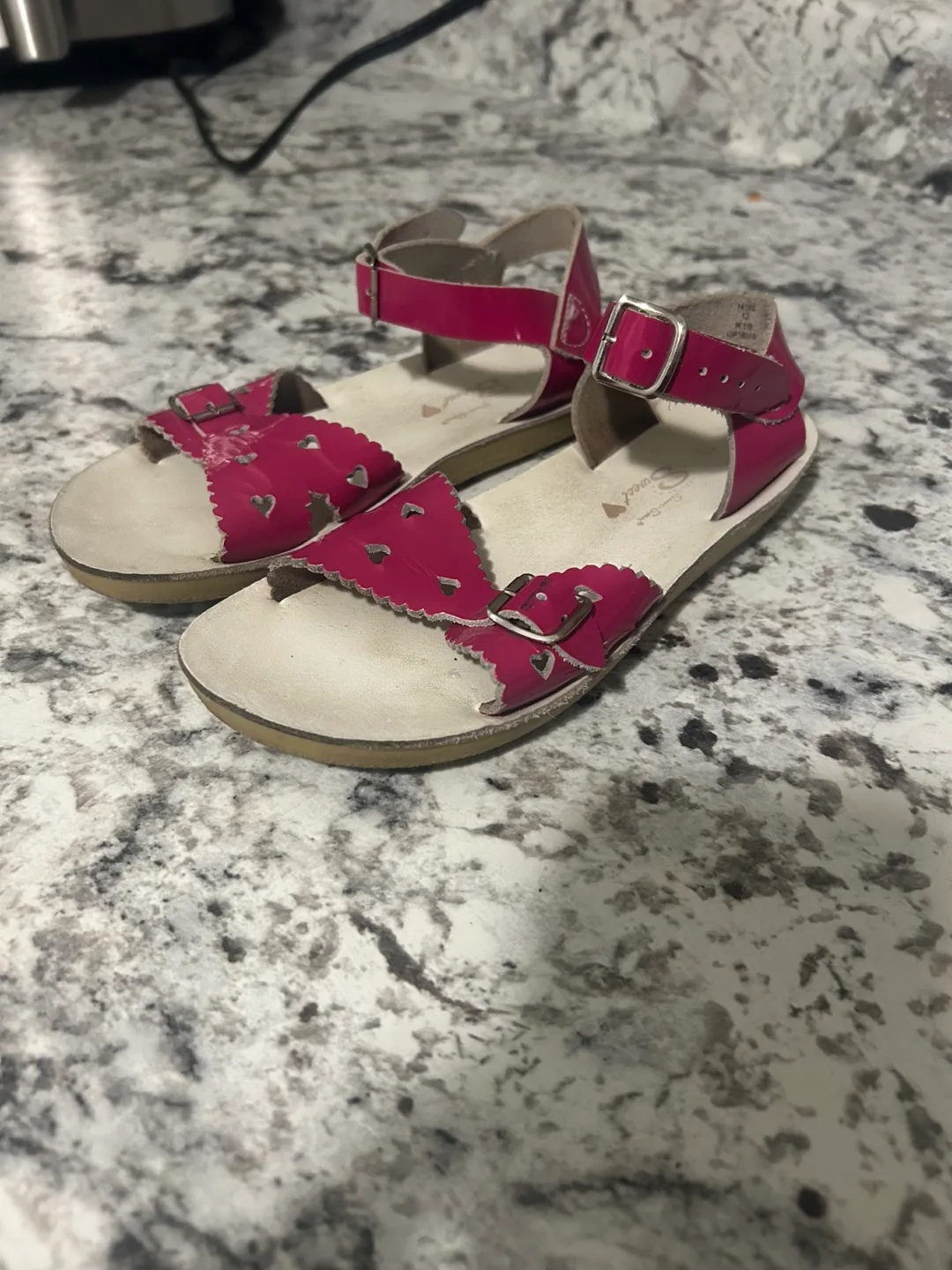 Girls Sun-San Sweetheart Sandals Saltwater thumbnail
