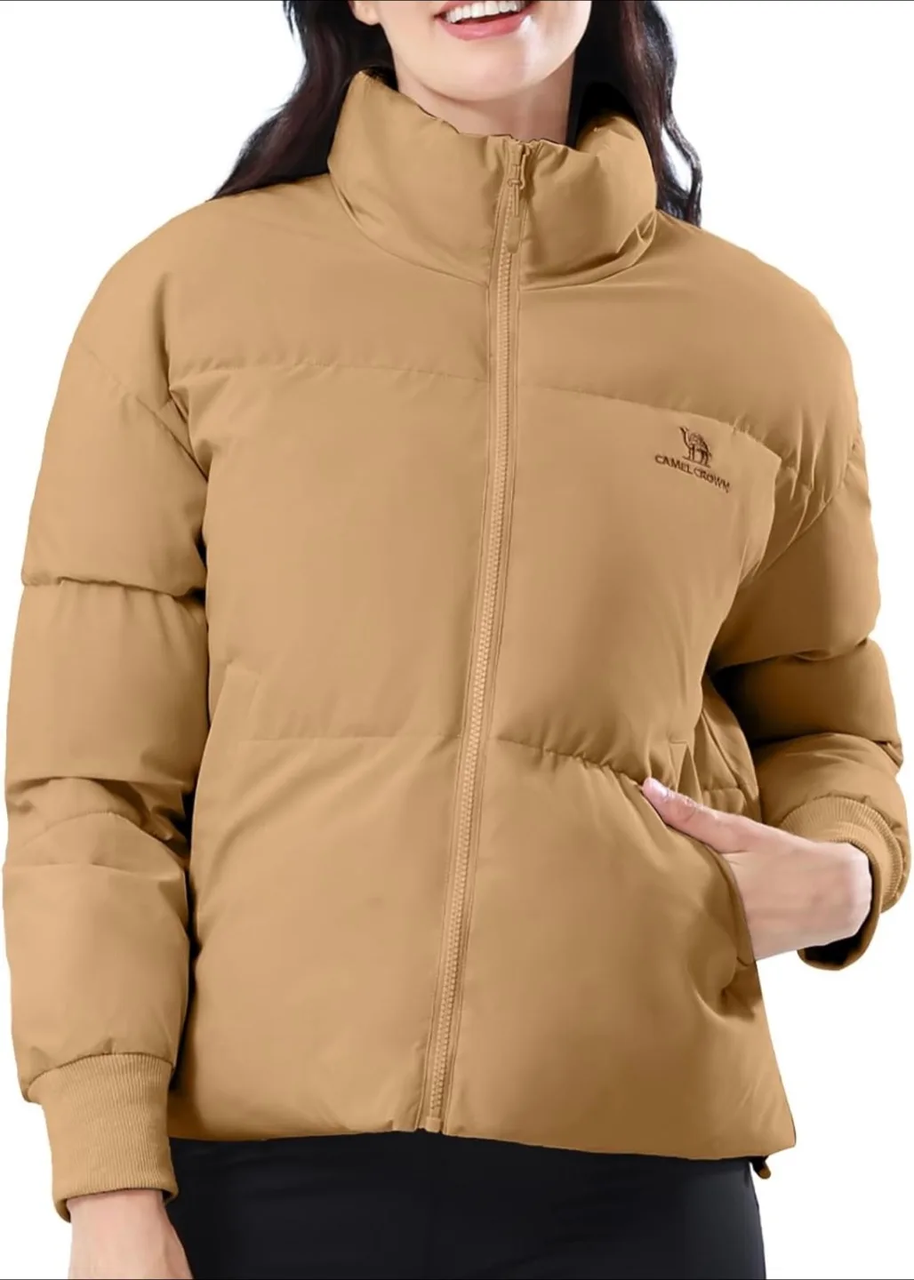 CAMELSPORTS Puffer Jacket ct- Size XXL, Beige thumbnail
