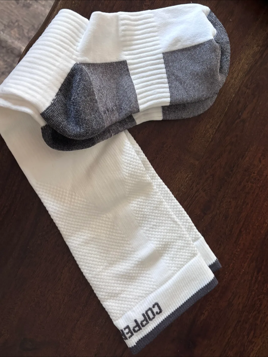 Copper Life White Compression Socks thumbnail