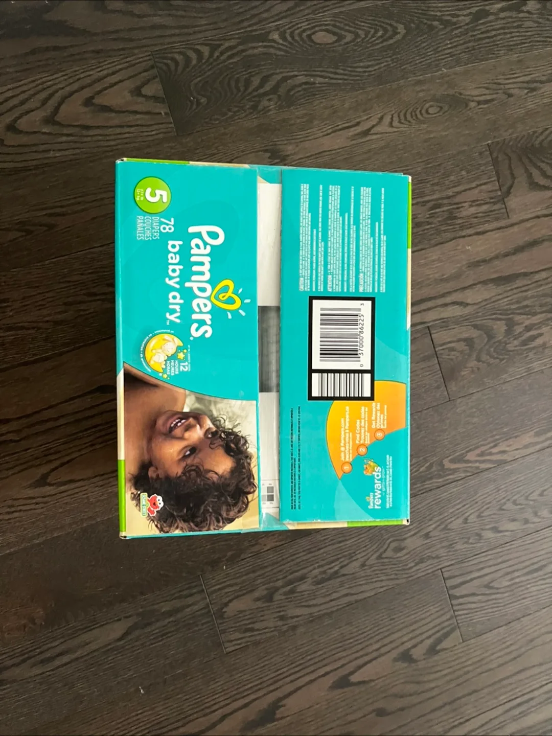 SEALED-Pampers Baby Dry Size 5 - 78 Diapers image indicator(2)