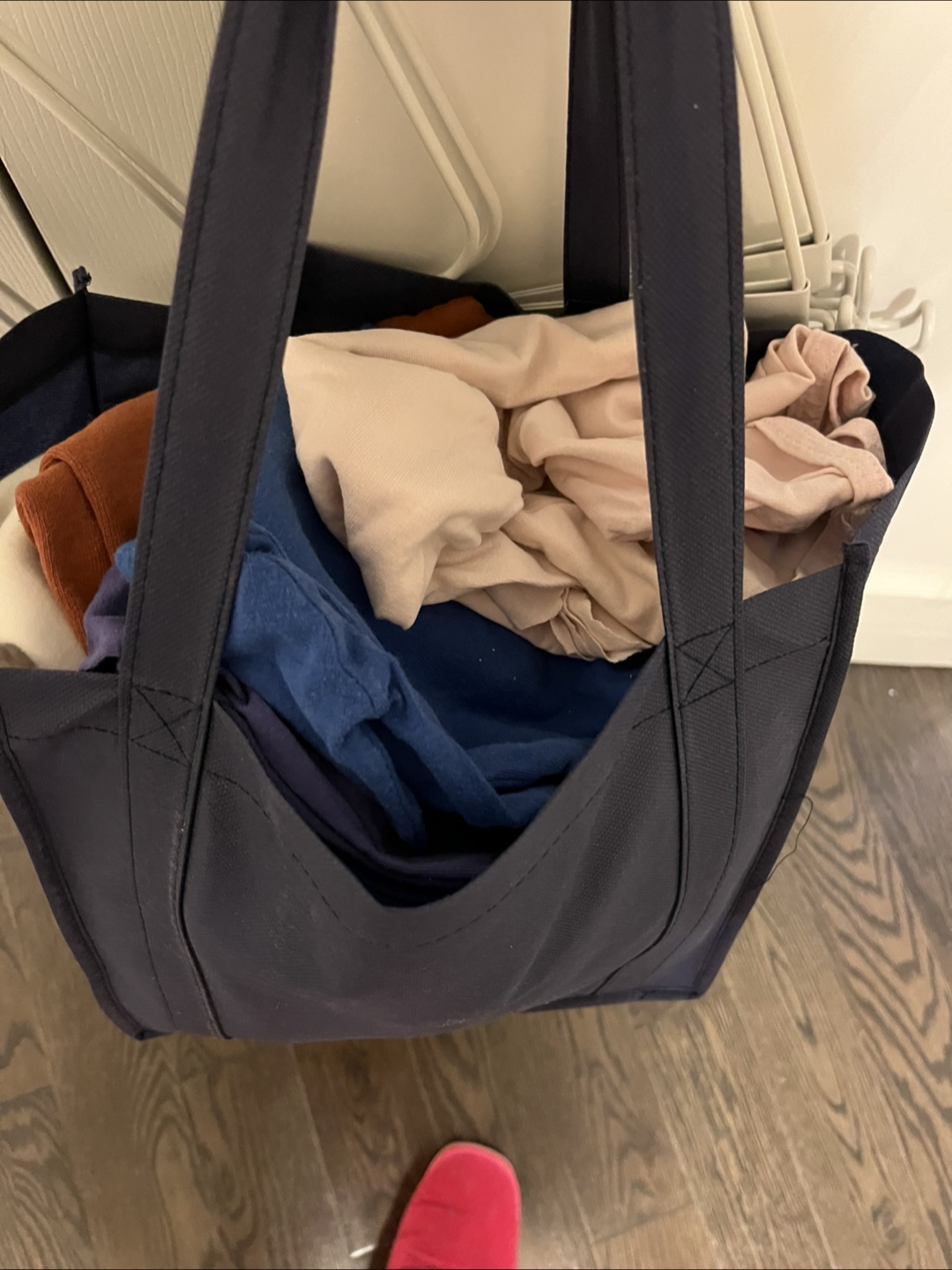 TWO bags of old clothing for rags/fabric scrap project - photo 3