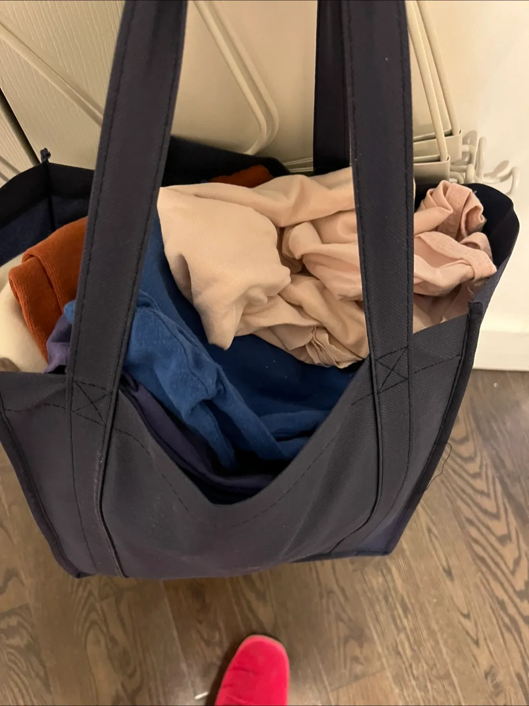 TWO bags of old clothing for rags/fabric scrap project image indicator(3)