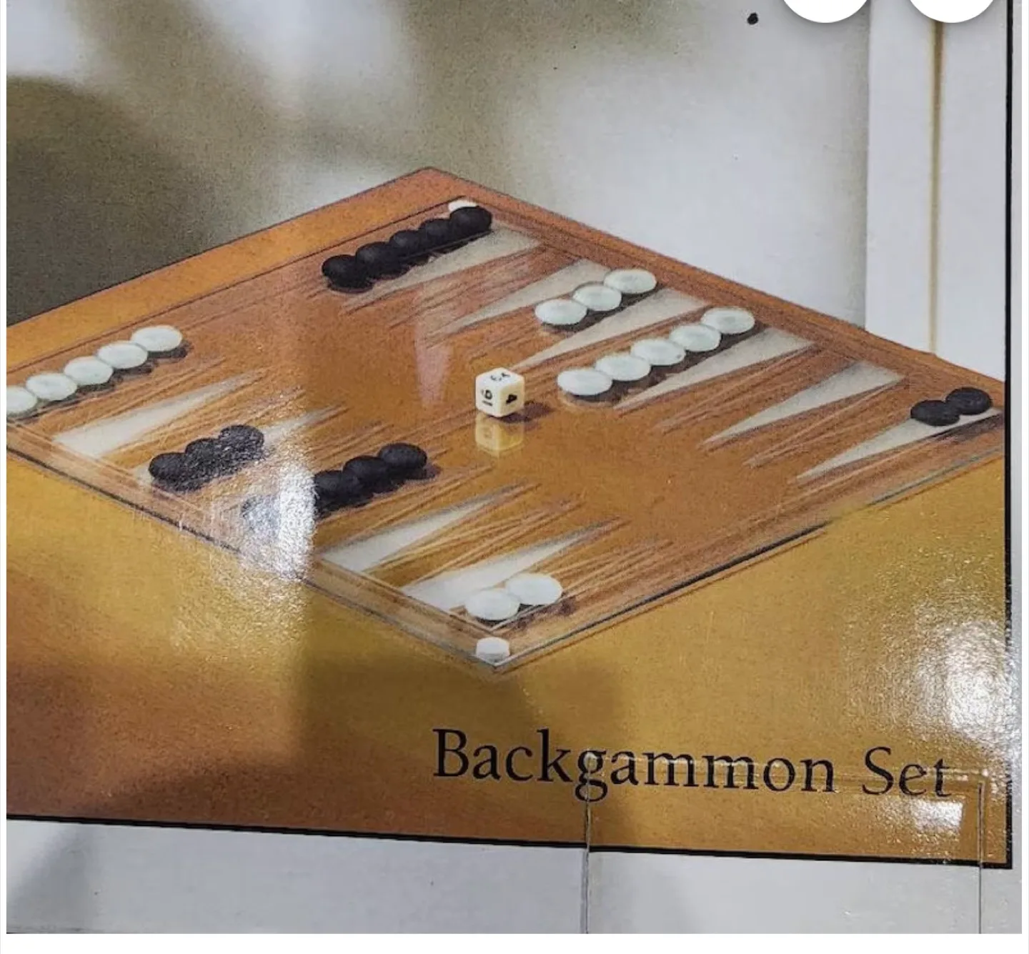 3-in-1 Chess, Checkers, Backgammon Game Set thumbnail