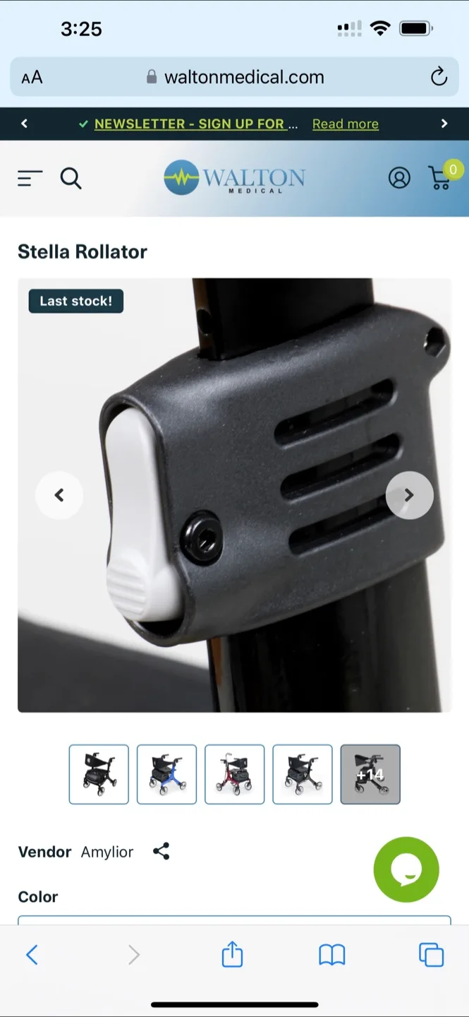 Chair rollator image indicator(7)