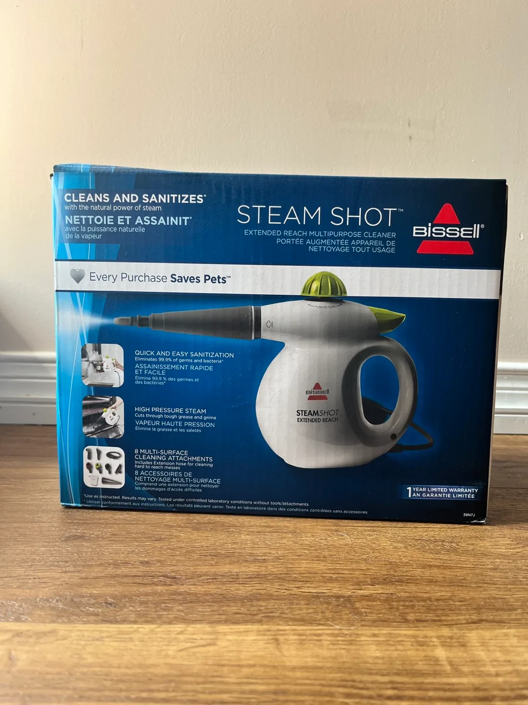 Bissell Steam Cleaner - New and Unopened thumbnail