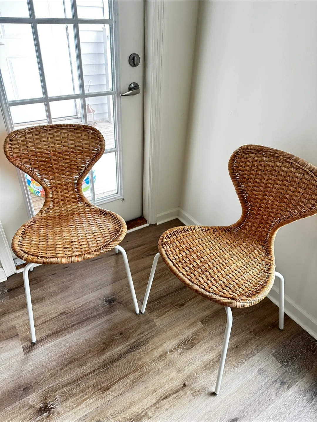 Wicker Dining Chairs - Set of 2 thumbnail