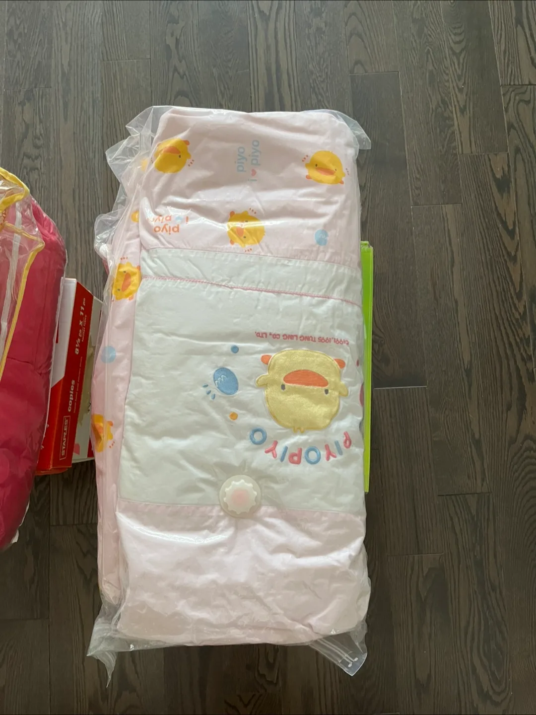 Piyo Piyo Baby Blanket & matching pillow thumbnail