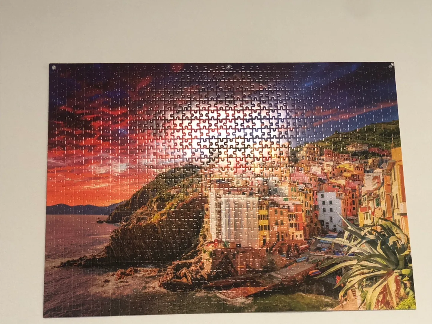 Puzzle of Riomaggiore, Italy (ALREADY BUILT) thumbnail
