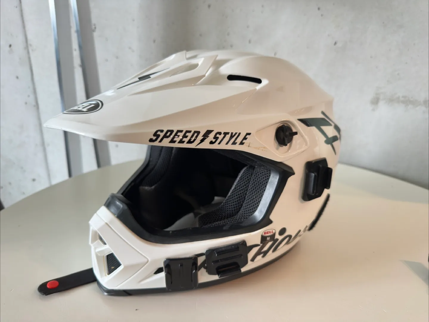 Bell Moto-9 Fasthouse Motorcycle Helmet - White thumbnail