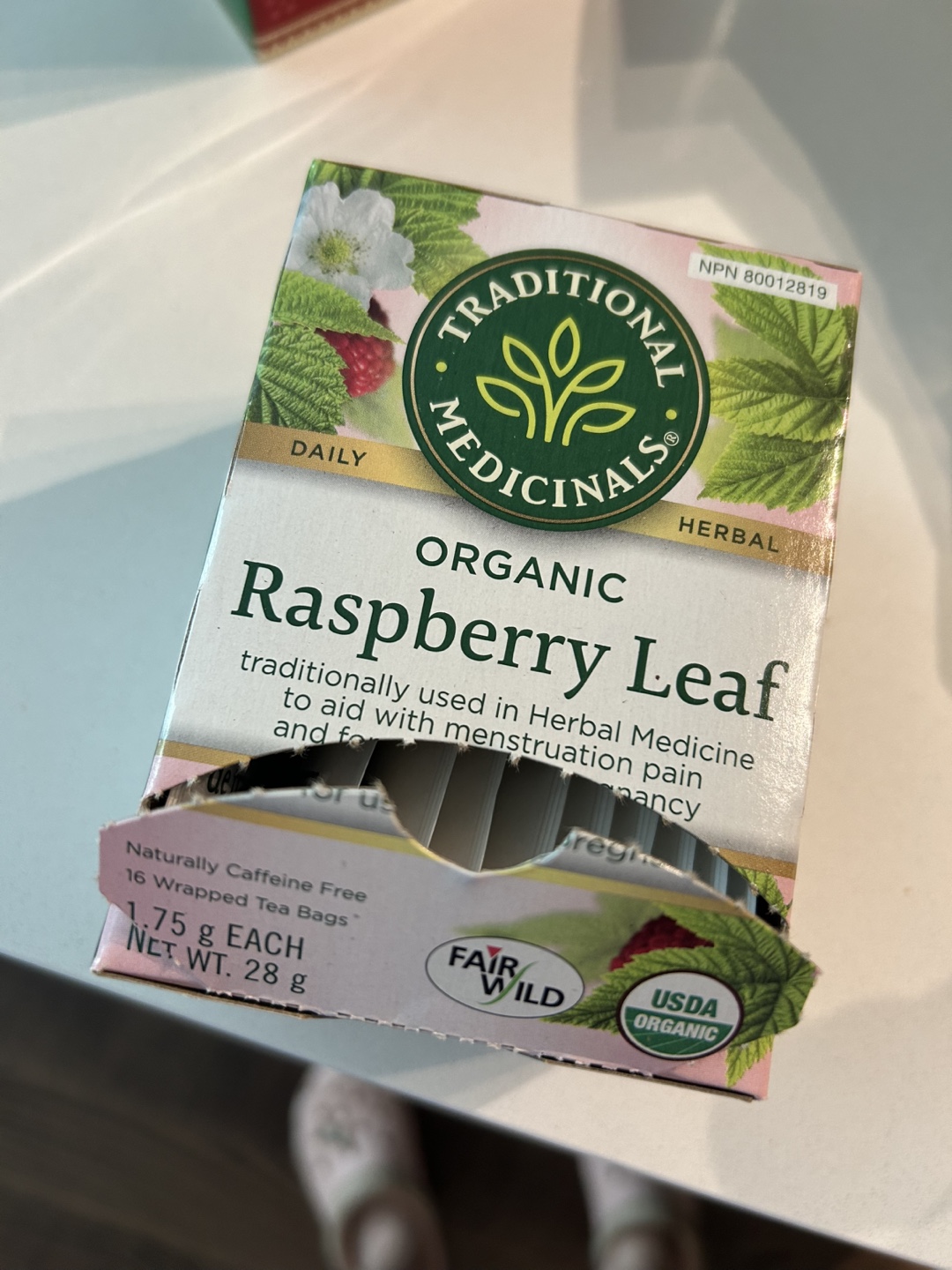 Traditional Medicinals Organic Raspberry Leaf Tea