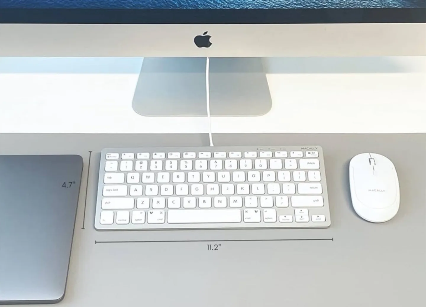 Macally Wired Keyboard for Mac or Windows thumbnail
