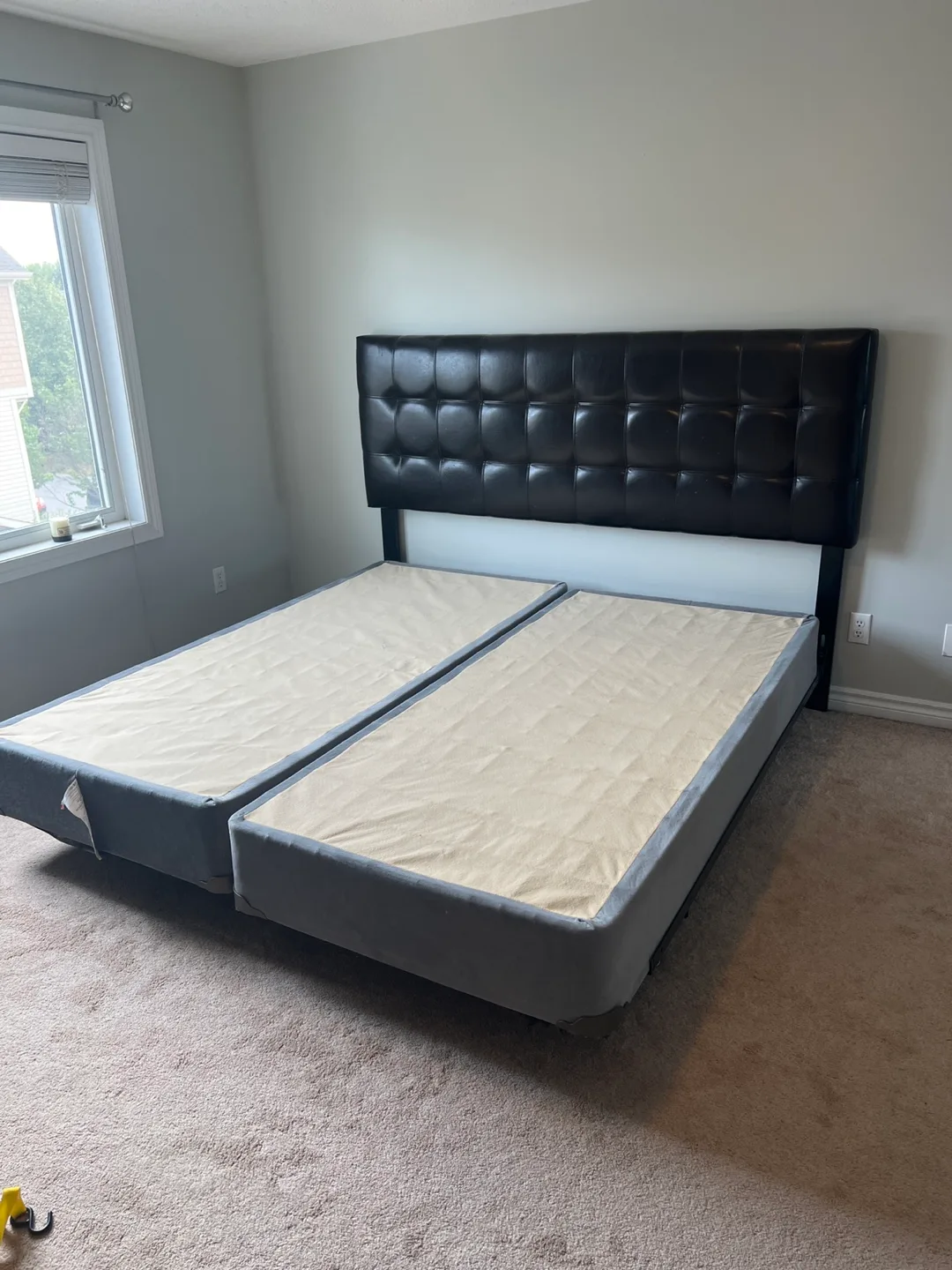 King Size Bed Frame with Headboard thumbnail