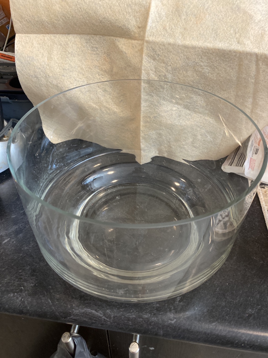 Glass Bowl - Approx. 9 inch Diameter - photo 2