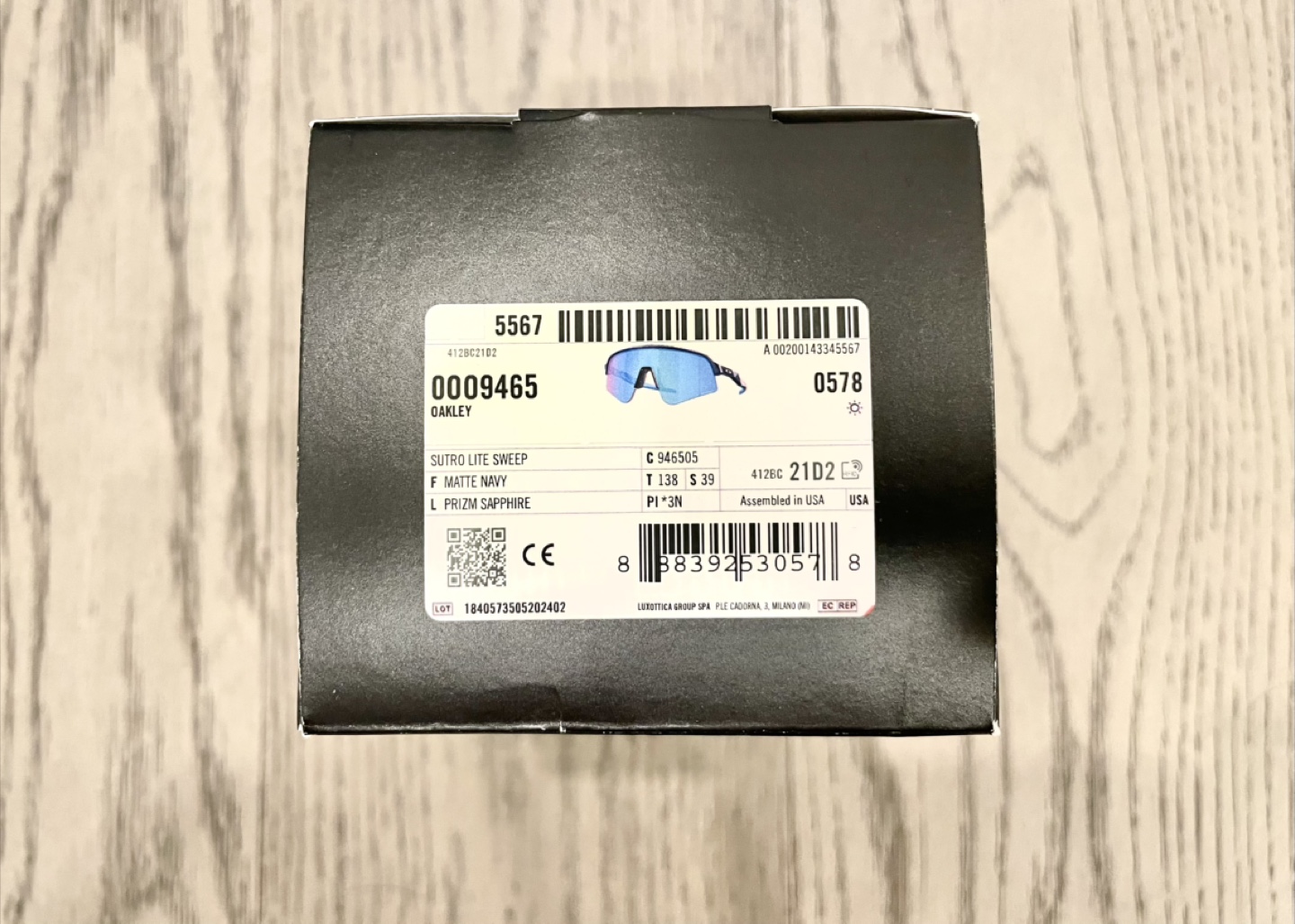 Oakley Sutro Lite Sweep, Prizm Sapphire (New + Receipt) - photo 2