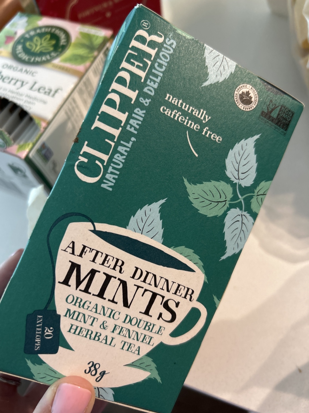 Clipper After Dinner Mints Herbal Tea