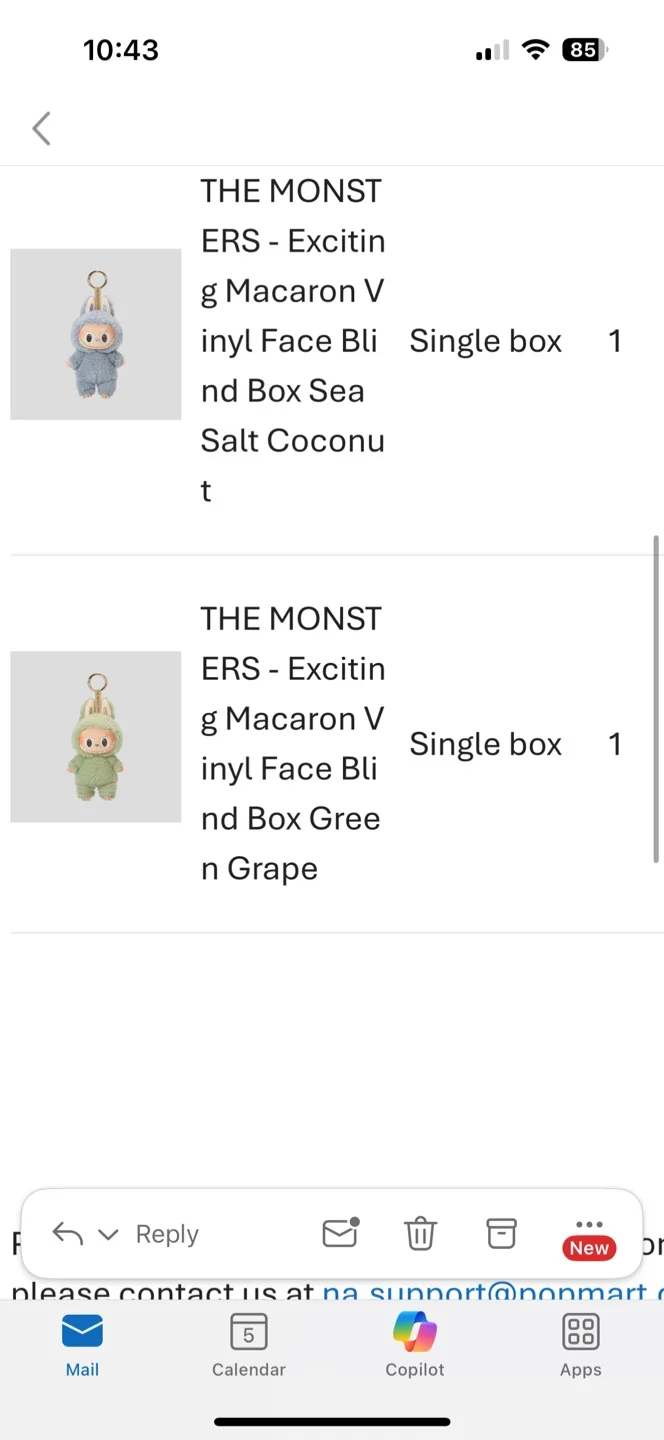 THE MONSTERS Macaron Vinyl Figure - Labubu green grape thumbnail