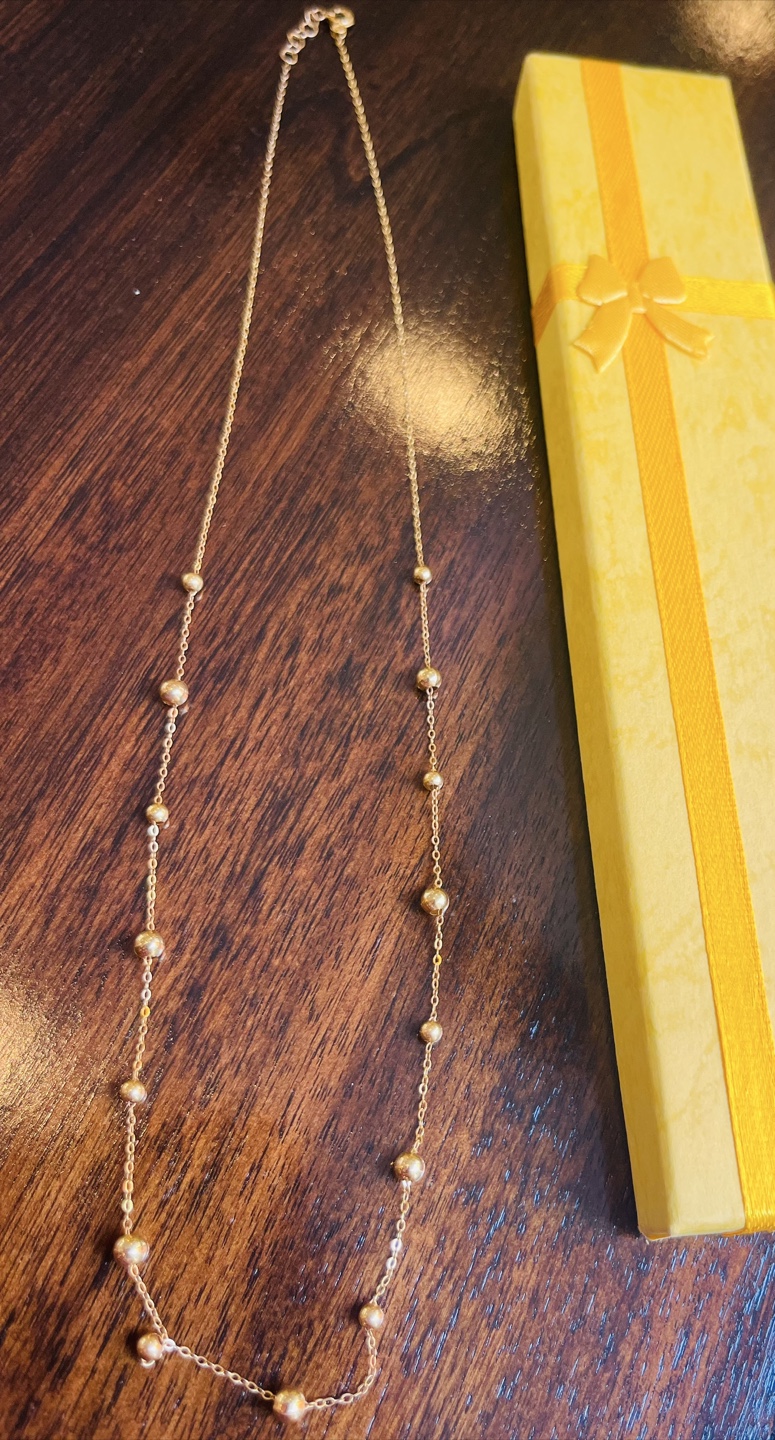 21K beads Necklace - photo 3