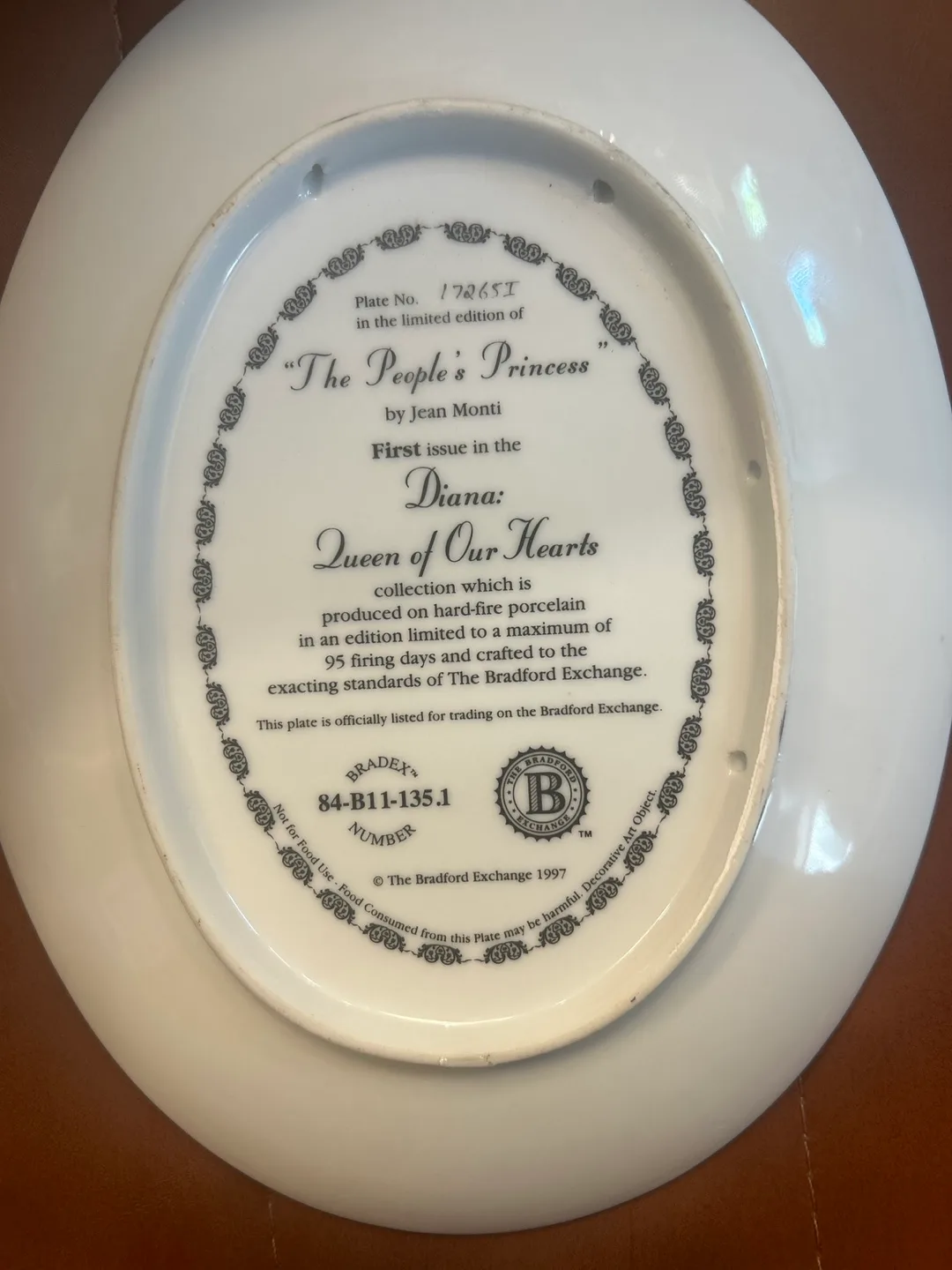 The People's Princess Diana Collector Plate image indicator(3)