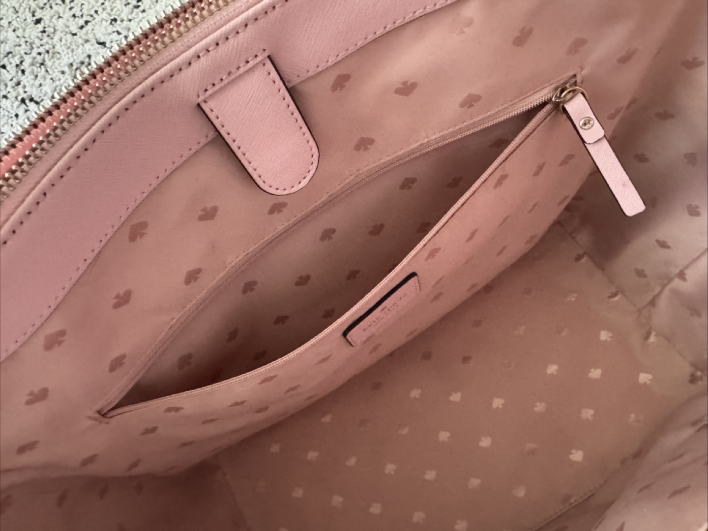 Kate Spade Pink Leather Tote Bag - photo 3