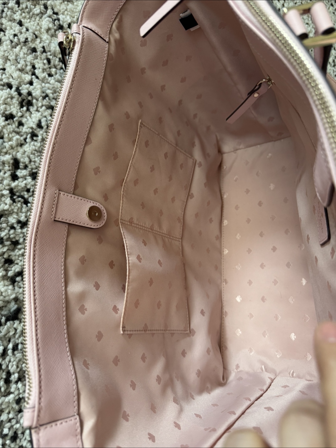 Kate Spade Pink Leather Tote Bag - photo 4
