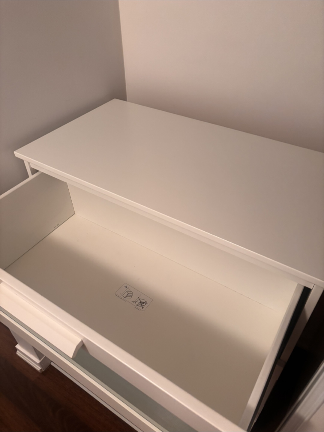 IKEA Hemnes 3-Drawer Chest - White - photo 3