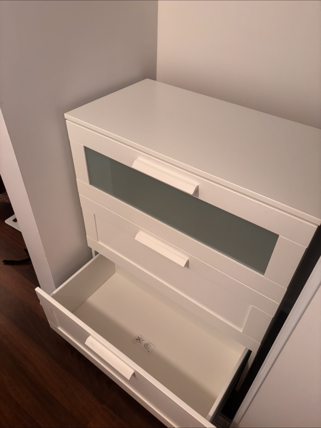 IKEA Hemnes 3-Drawer Chest - White - photo 2