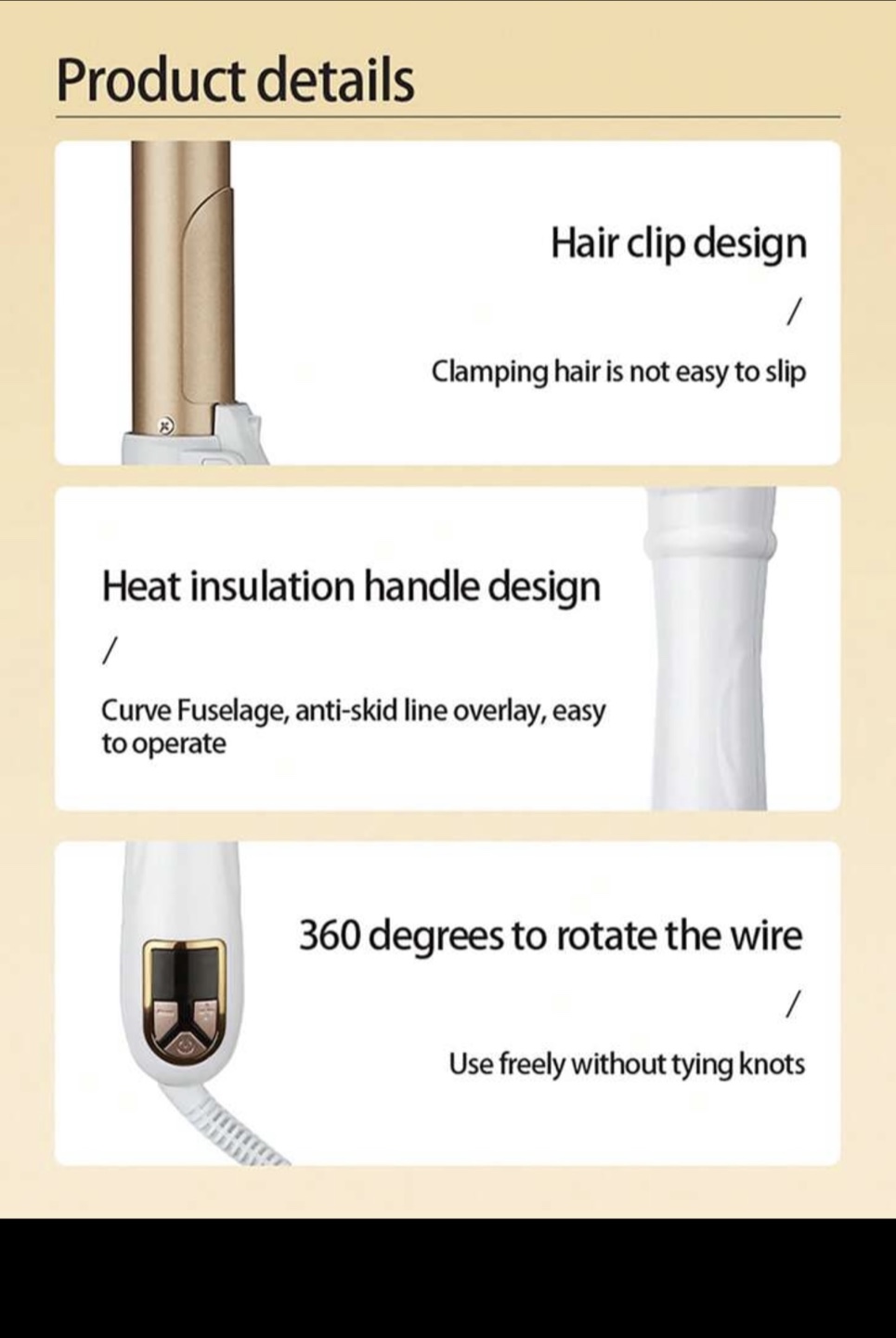 Automatic Rotating Hair Curler
