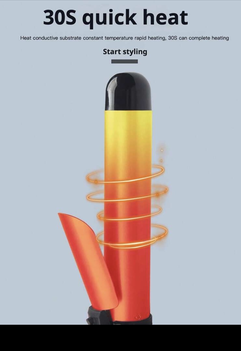 Automatic Rotating Hair Curler - photo 4