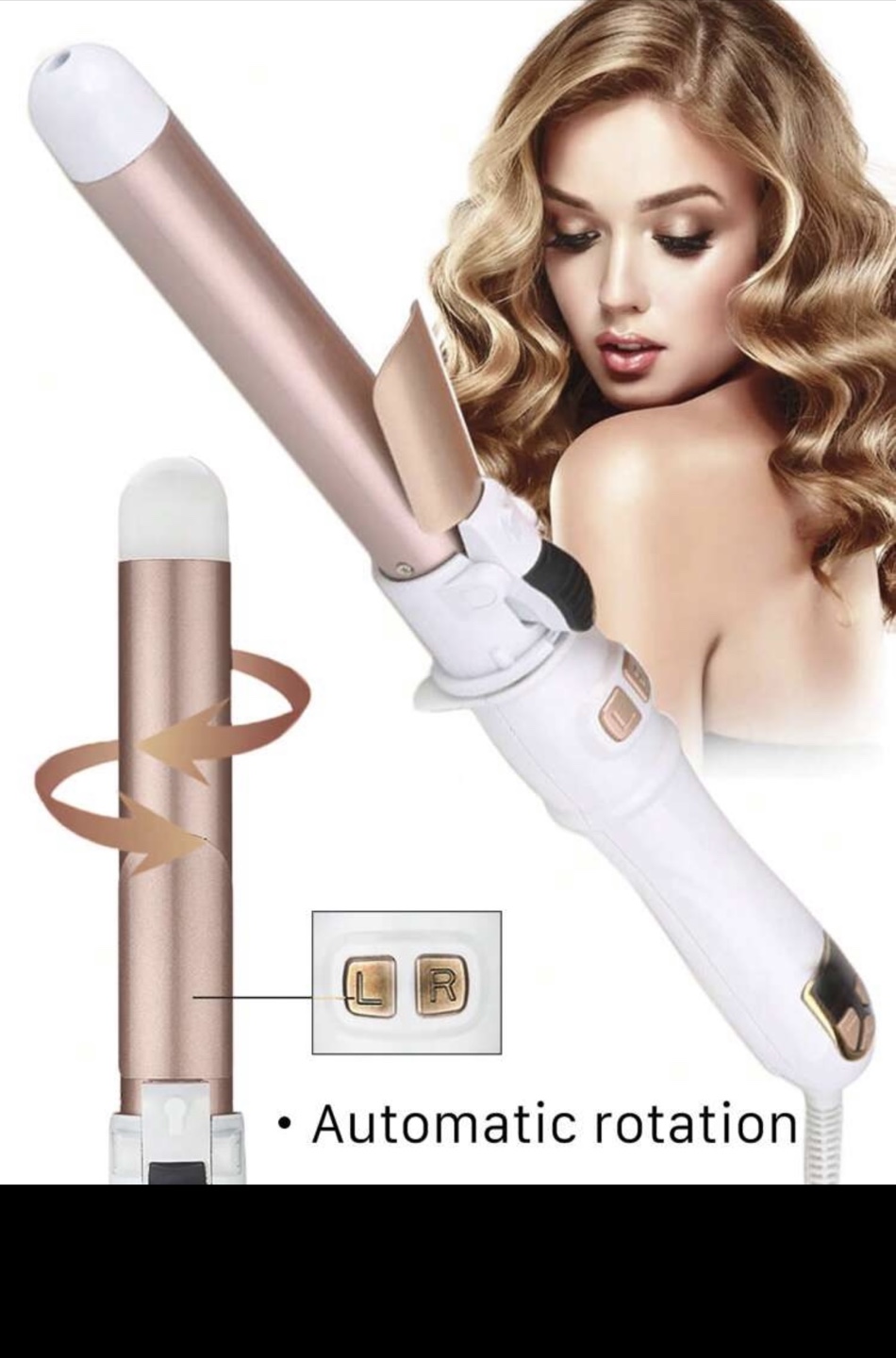 Automatic Rotating Hair Curler - photo 3