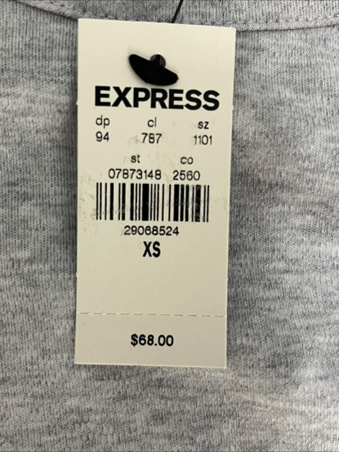 New Express Gray Sleeveless Dress - Size XS - photo 4