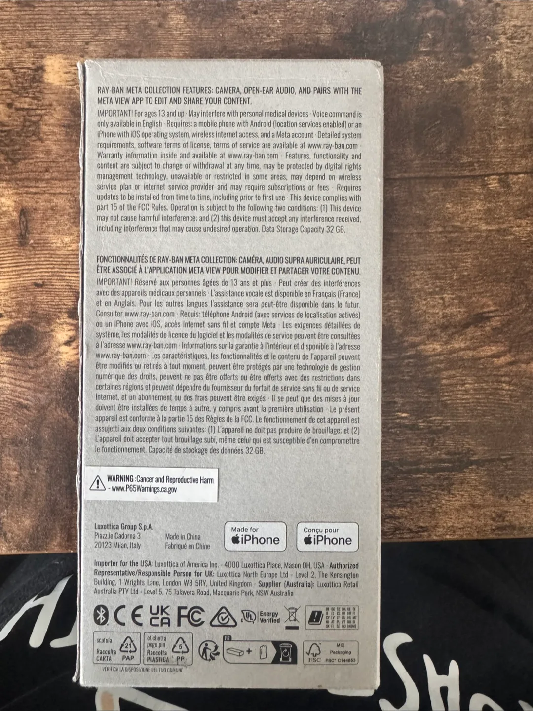 Ray-Ban Meta Skyler Smart Glasses - Chalky Gray image indicator(5)