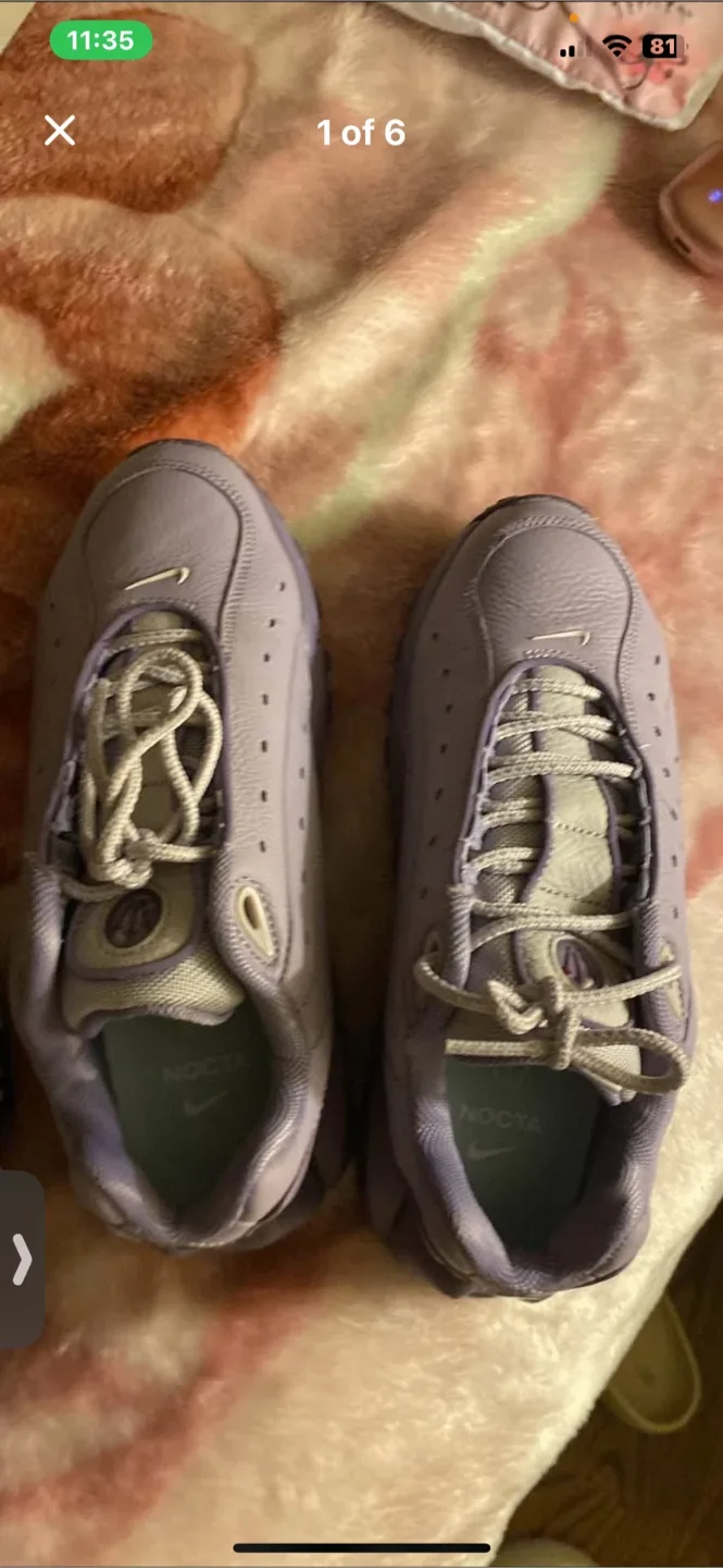 Nike x Drake NOCTA Hot Step Air Terra Purple US 6 thumbnail